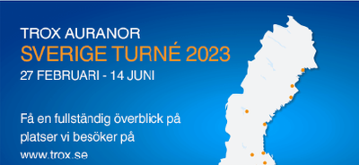 TROX Auranor Sverige turné 2023