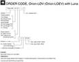 Order Code for Orion-LØV with Luna
